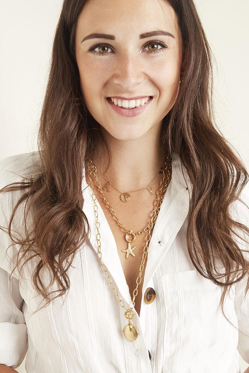 Collar Starfish Color dorado Acero inoxidable h5Imagen4